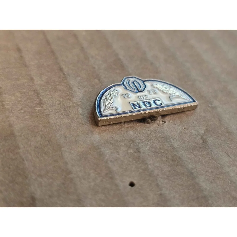 1969–1979 National Development Council 10th Anniversary Lapel Vest Hat Pin G5